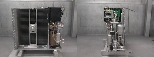 前工程塗装乾燥後、組立